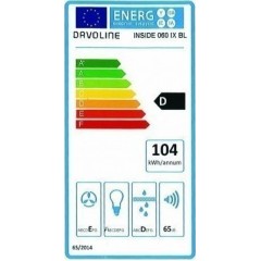 Davoline INSIDE 60 IX/BL Απορροφητήρας Εντοιχιζόμενος Davoline INSIDE 60 IX/BL Απορροφητήρας Εντοιχιζόμενος
